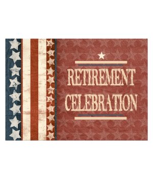 Military retirement invitations